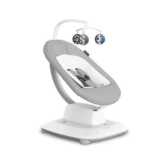 UPPAbaby Mamaroo Smart Swing with MotionSync & Newborn Insert - Stella