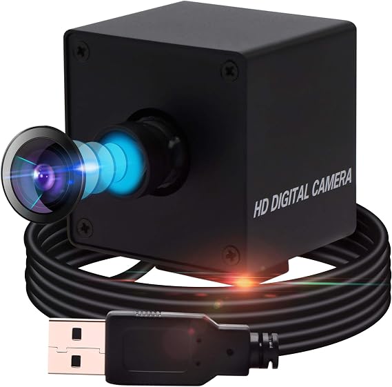 13mp Wide Angle USB Camera with Microphone for Computer Wide angle Webcam