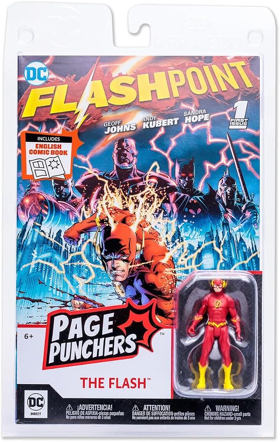McFarlane DC Direct Comic Action Figure with The Flash (Flashpoint) Multicolor TM15841