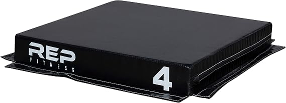 REP Fitness Stackable Soft Foam Plyo Box Set, Adjustable Plyometric Jump Box for Home Gym Workouts, Plyometric Jumping Platform for Exercise, Step Training, HIIT & CrossFit