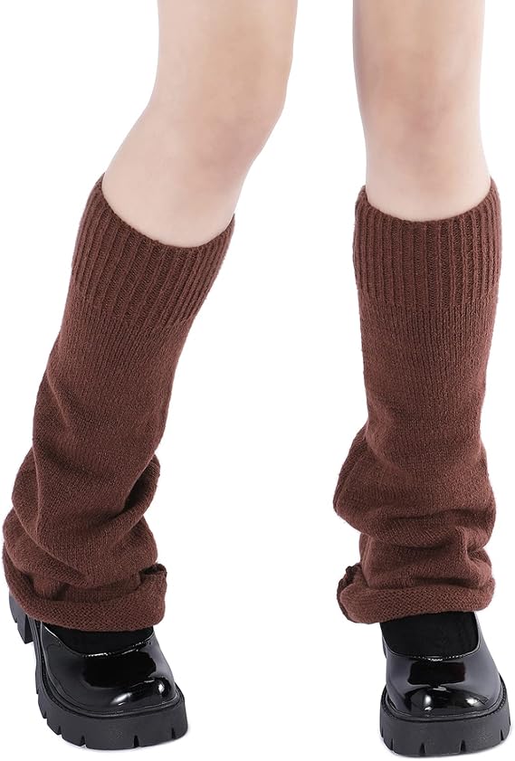 American Trends Leg Warmers Y2k Kawaii Black White Cute Leg Warmers Y2k Goth accessories for Women Girls 80s Party Sports