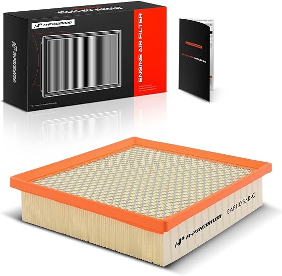A-Premium Engine Air Filter Compatible with Toyota, Dodge, Jeep & Lexus | for Toyota Camry, Highlander, Avalon, Sienna & Dodge Durango & Jeep Grand Cherokee & Lexus ES350, NX300, RX350, # 17801-0P050