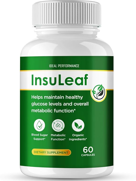 IDEAL PERFORMANCE Insuleaf Capsules, Insuleaf Pills Reviews (60 Capsules)