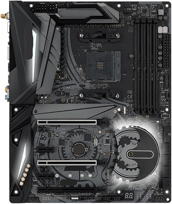 for X470 Motherboard Supports Ryzen 9 5900X R7 5700X3D R5 5600G CPU 4xDDR4 3466MHz NVME M.2 AM4 Board for ASRock ,Boards