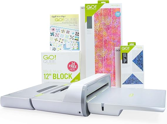 AccuQuilt GO! Big Just Add Fabric 12" Block Starter Pack