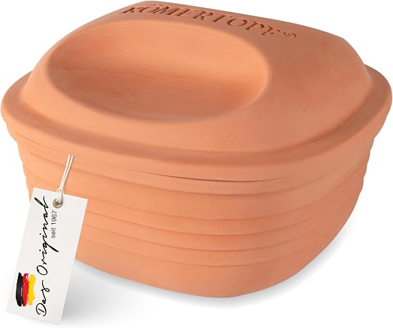 Römertopf Multi-Purpose Roasting Dish Square 2 L Ceramic Roasting Dish