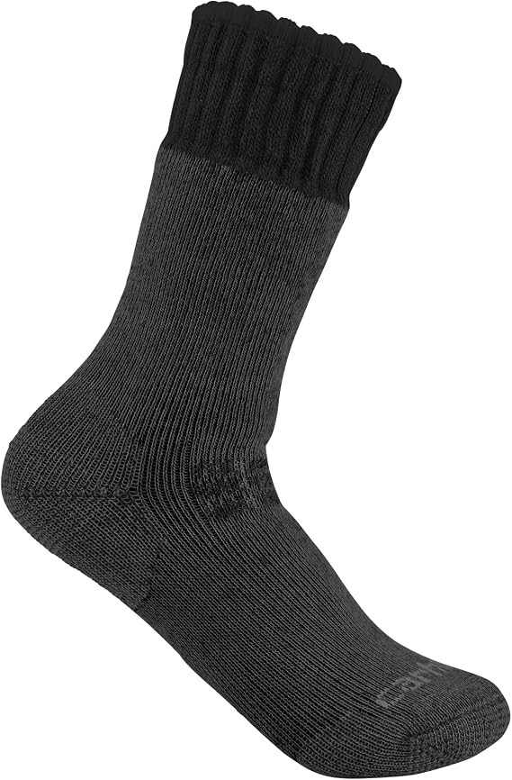 Carhartt Mens Heavyweight Synthetic-wool Blend Boot Sock