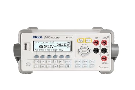 Rigol DM3058E Digital Multimeter,5.5 Percision,123 rdgs/s Fastest Rate,USB/RS232 Connectivity,Maximum Measurement Range 10A, 1000V