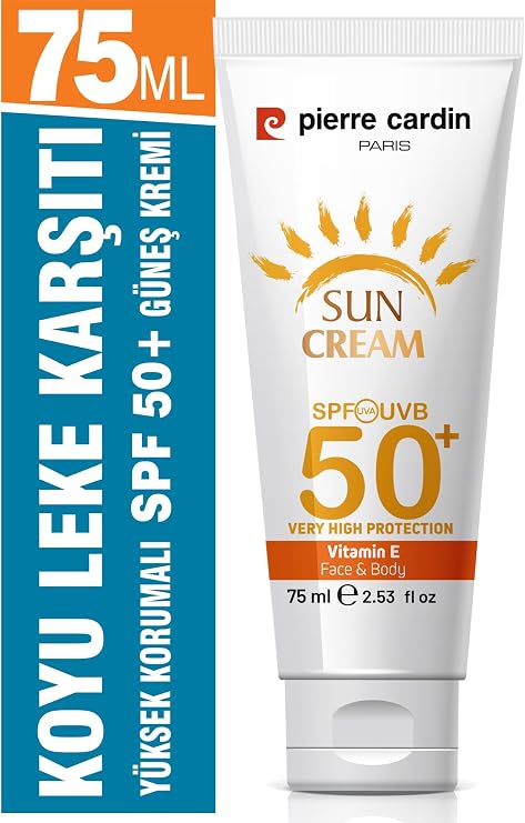 Pierre Cardin SPF 50 Anti Stain High Protective Facial Sunscreen 75 ML For Normal And Dry Skin