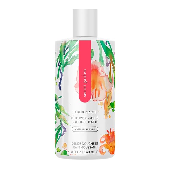 Pure Romance Shower Gel & Bubble Bath - Secret Garden