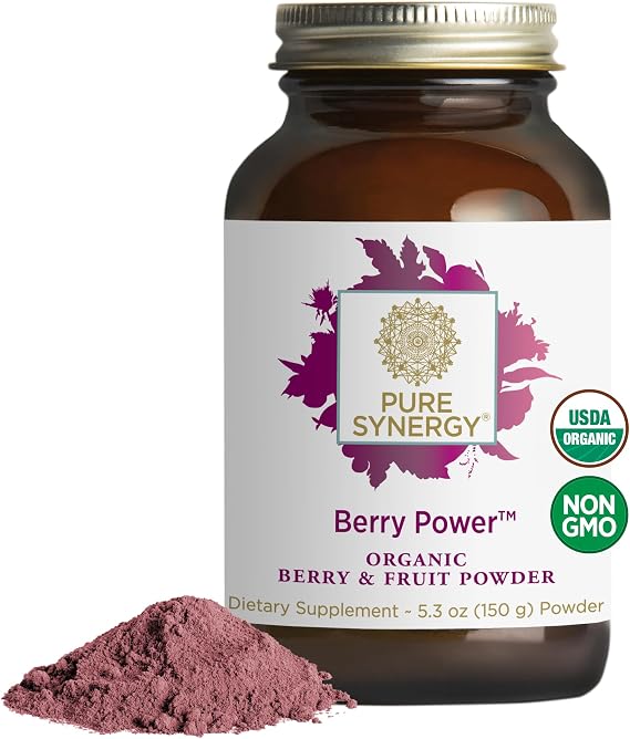 PURE SYNERGY Berry Power Organic Berry & Fruit Powder (5.3 oz)
