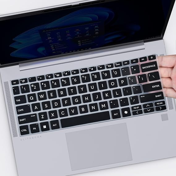 Keyboard Cover Skin for 2026 2025 HP EliteBook 6/8 G1q G1i G1a G1aN G1ah 14", HP EliteBook 1040 640 645 G11 14 Laptop Protector Accessories(NOT FIT EliteBook Ultra 14 & EliteBook 640 645 G8/G9/G10)