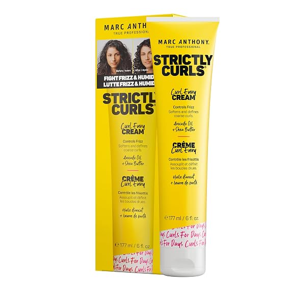 Marc Anthony Strictly Curls Envy, Curl Defining Cream for Curly & Wavy Hair