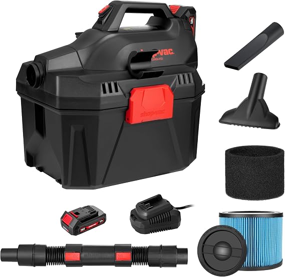 Shop-Vac 5430022 Cordless 2-in-1 Wet/Dry Vac and Blower
