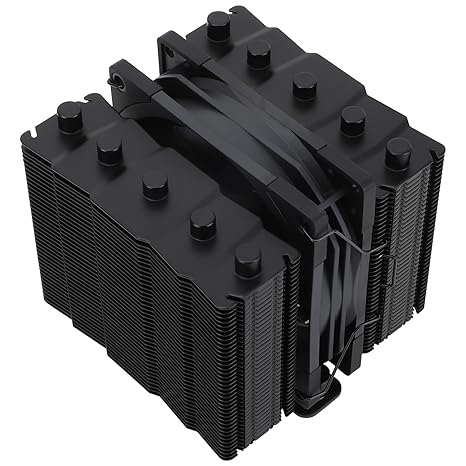 Thermalright Silver Soul 110 Black CPU Cooler Dual Towers, 5 Heat Pipes, 110MM Hight, TL-B9B PWM Fan, Aluminium Heatsink Cover, AGHP Technology, for AMD AM4 AM5/Intel 1700/1150/1151/1200/2011