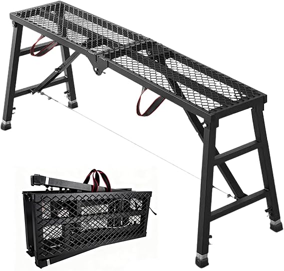 Adjustable & Foldable Scaffolding Working Platform for Home Projects