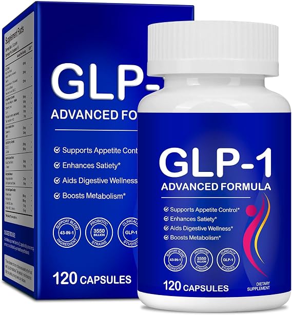 GLP-1 Supplement Support,GLP Activate Boost Metabolism,Natural Formula for Support GLP1,Probiotic and Vegan