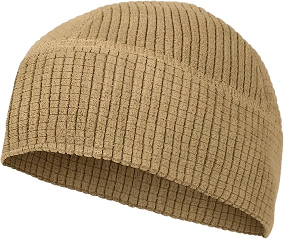 M MCGUIRE GEAR Grid Fleece Cap Beanie Polyester Winter Sports Extreme Cold Weather Outdoor Activity, One Size Made in USA