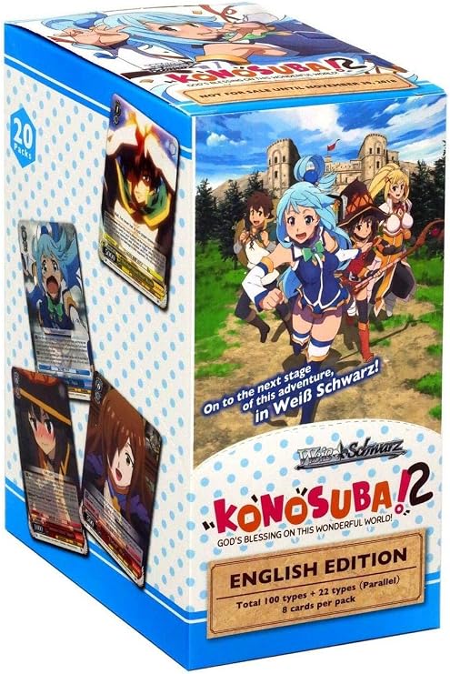 Weiss Schwarz Konosuba God's Blessing On This Wonderful World 2 Booster Box (Pre-Order ships December)