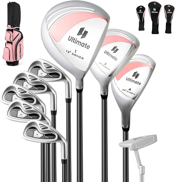 ULTIMATE Women's Complete Golf Club Set, Ladies Golf Clubs Set