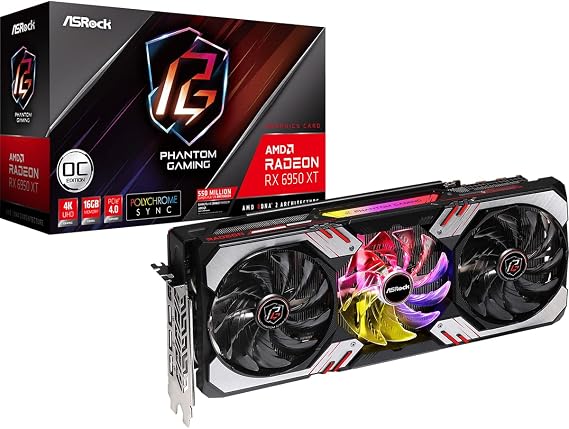 ASRock AMD Radeon ™ RX 6950 XT Phantom Gaming 16GB OC