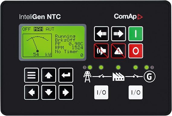 Gowe ComAp IG-NTC-BB Generator Parallel Controller (InteliGenNTC BaseBox), Complex Parallel Gen-set Controller with Detachable Colour Display