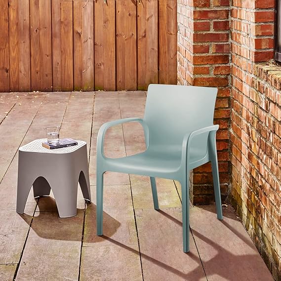 Lagoon Alissa Stackable Dining Armchair 2 pcs (Baby Blue)