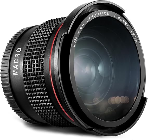 Altura Photo 58mm 0.35x Fisheye Wide Angle Lens with Macro for Canon DSLR