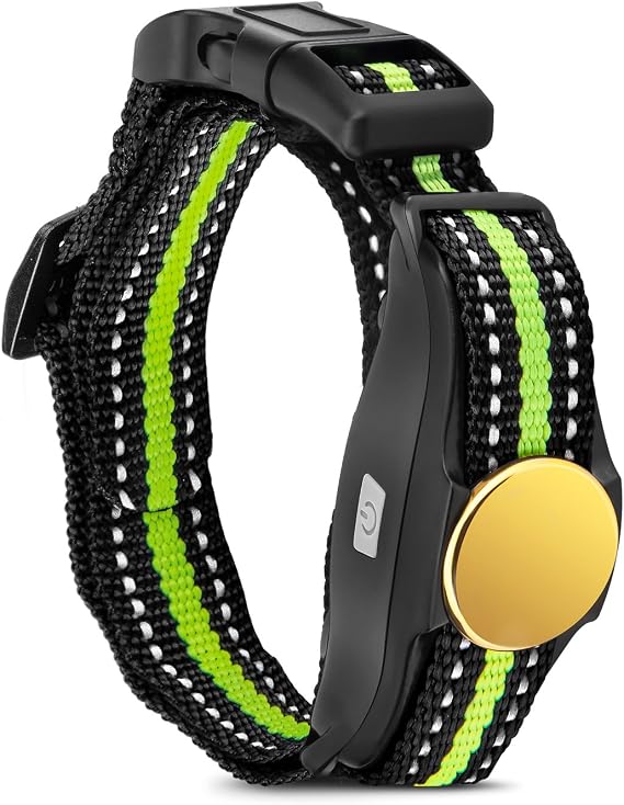 Bousnic Replacement Receiver for Bousnic Dog Training Collar P-Collar 320 and P-Collar 320B (1 Receiver with Green Strap and Contact Points are Included.There is no Remote)