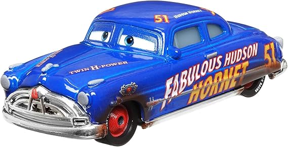 Cars 3 / Cross Road Mattel 1:55 Diecast Mini Car 1 Pack Dart Truck Fabulous Hudson Hornet MATTEL 2017 CARS 3 DIRT TRACK FABULOUS HUDSON HORNET Disney Pixar Character Car Latest Movie