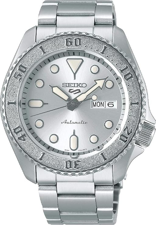 Seiko 5 SPORTS SRPE71K1 Automatic Mechanical Wristwatch, Men's, Seiko Five Sports, Street Style, Street Style, Silver