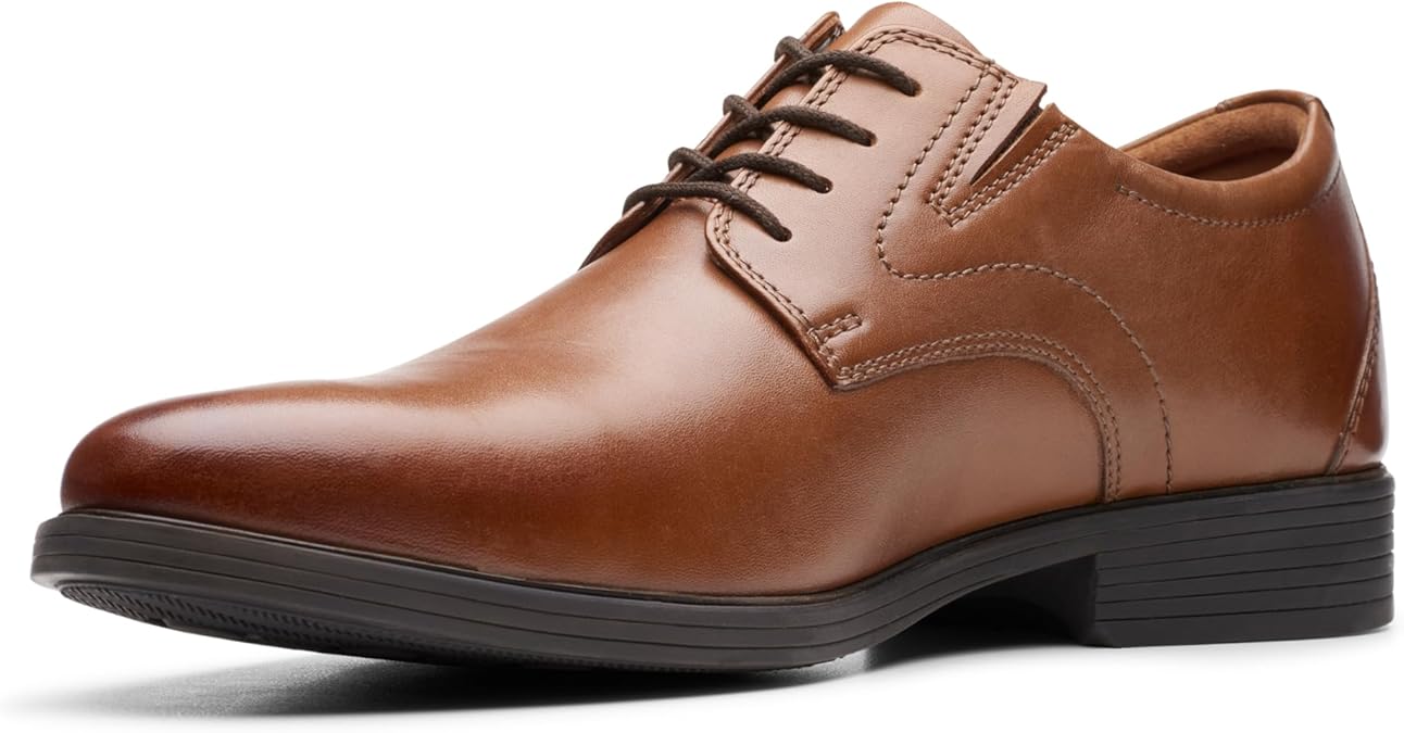 Clarks Whiddon Plain, Men's Oxford Flat