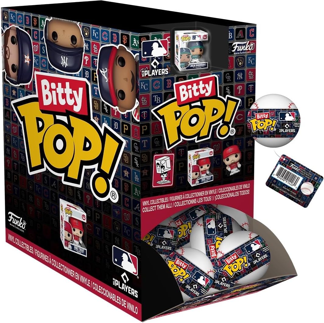 Funko Bitty POP! Singles: MLB (One Random Bitty POP! Per Purchase)