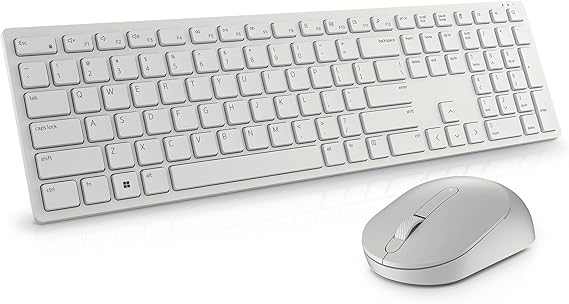 Dell KM5221W-WH-US Wireless Keyboard & Mouse