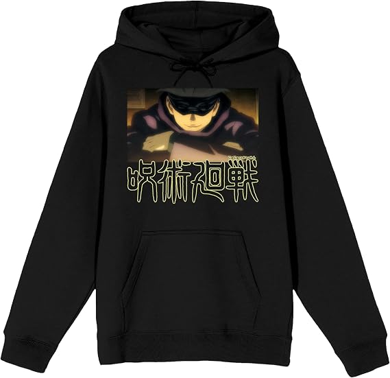 Bioworld Jujutsu Kaisen Satoru Gojo Men's Black Sweatshirt
