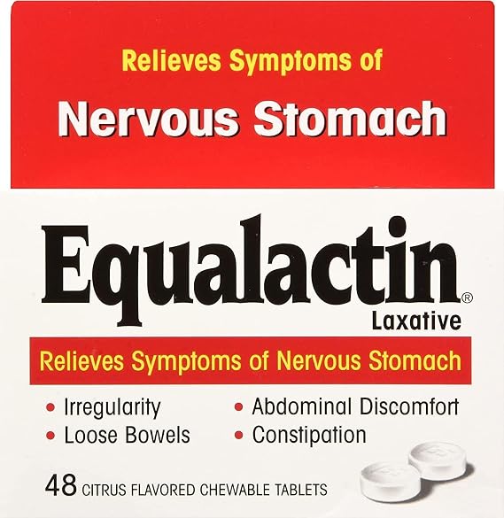 Equalactin Chewable Tablets 48 Tablets (Pack of 6)
