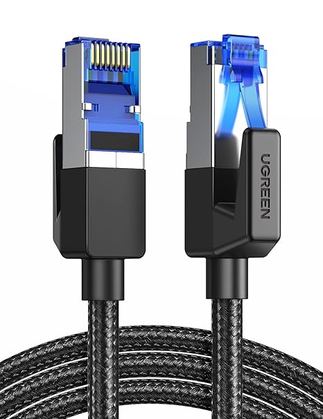 UGREEN Cat 8 Ethernet Cable 2M, 40Gbps PoE Shielded RJ45 LAN