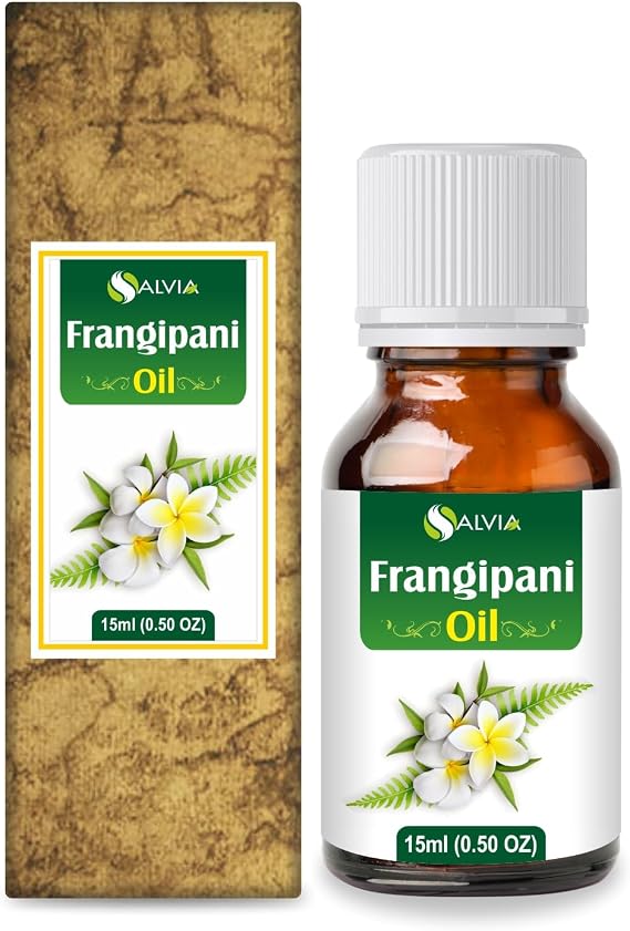 Frangipani (Plumeria) Oil |100% Pure & Natural Undiluted Essential Oil Organic Standard| Perfect for Massage & Aromatherapy - 15ml