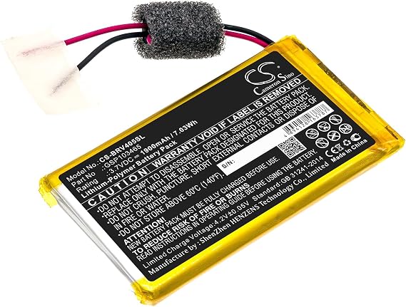 VI VINTRONS Battery for Braven 405, GSP103465,