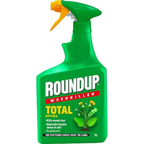 Roundup Weedkiller Total Optima, spray, 1 litre