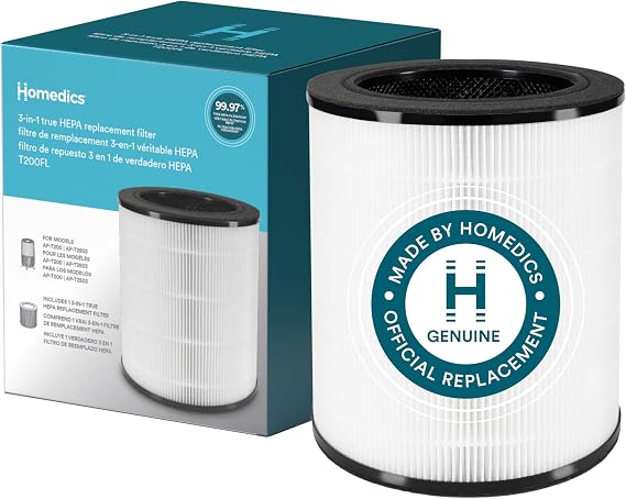 Homedics True HEPA Replacement Filter For Homedics Air Purifier