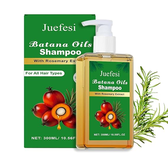 Batana Oil For Hair Growth Shampoo, 10.56 oz Batana Rosemary Oil Shampoo De Batana Para La Caida Del CabelloNourishes and Regenerates Hair-Soft and