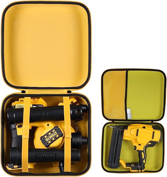 khanka Hard Storage Case for Dewalt DCE100B Blower+DCN680B Brad Nailer