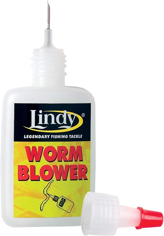 Lindy Worm Blower Nightcrawler Air Injector for Fishing - Injects Air into Nightcrawlers for Added Floatation and Better Appearance