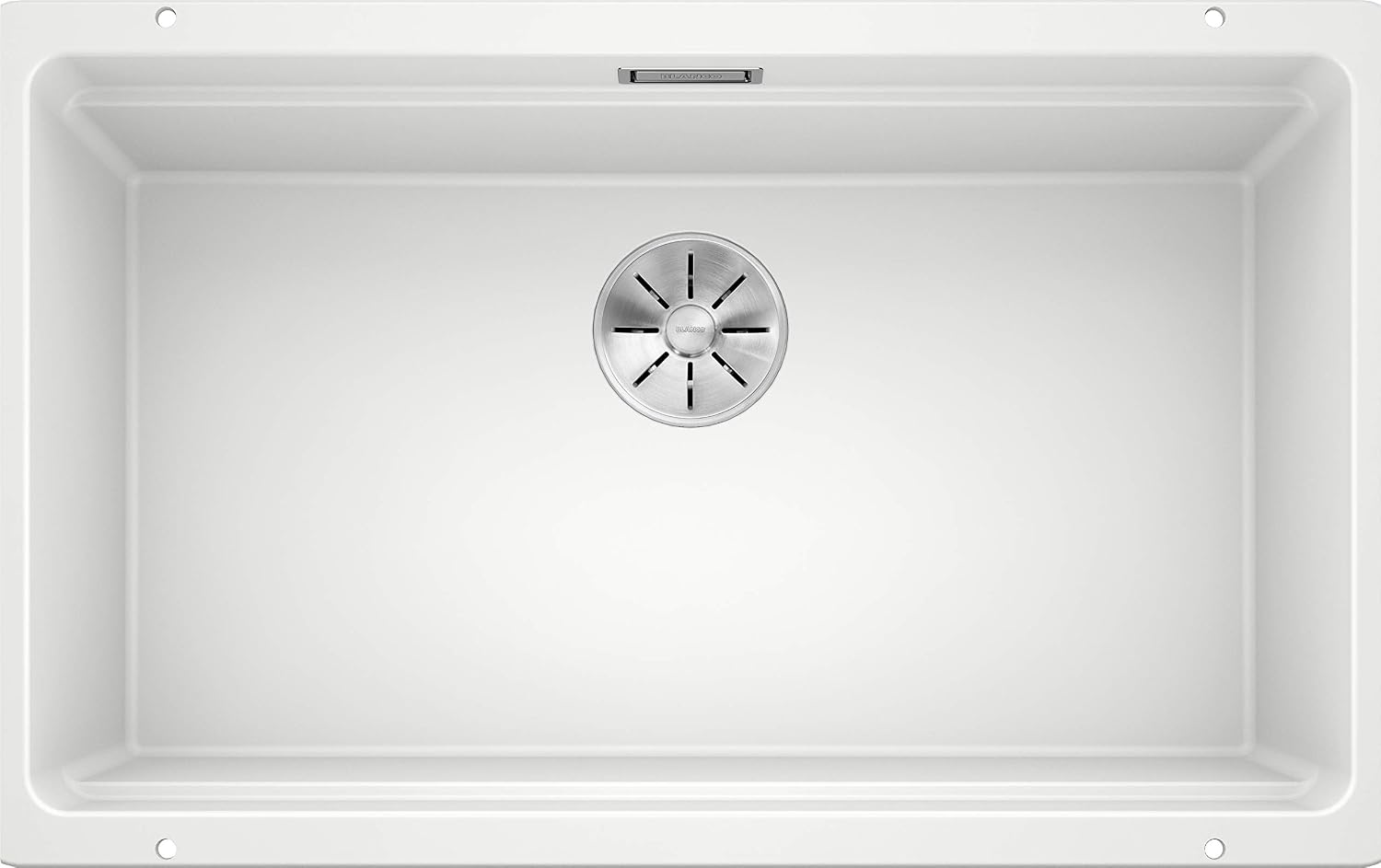 BLANCO 525171 ETAGON Kitchen Sink, Crystal White Glossy, Cabinet Size : 80 cm