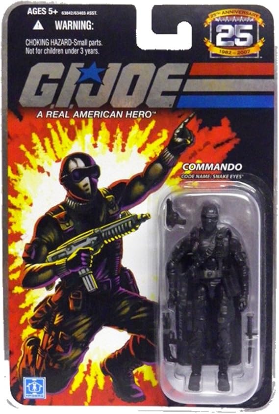 25th Anniversary GI Joe - Snake Eyes Wave 4