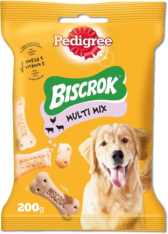 Biscrok Reward Biscuit for Pedigree Dogs, 200 Gr