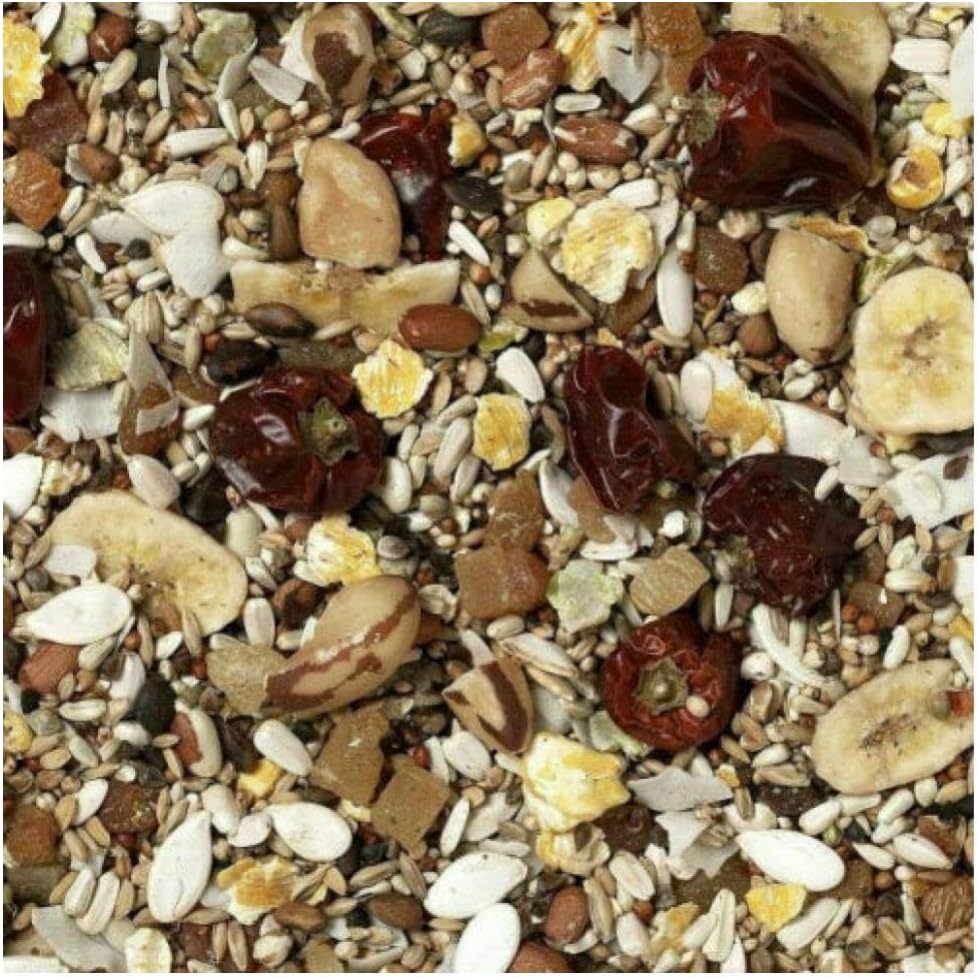 Johnston & Jeff 10kg Low Sunflower African Grey Parrot bird seed food sold by Trusty Pet Supplies