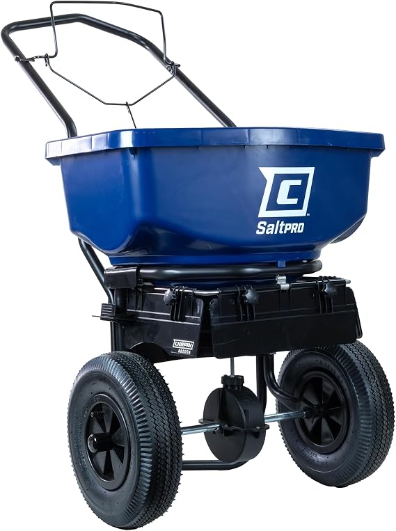 CHAPIN 88200A SaltPro 80 lb All-Season Salt Spreader, Walk-Behind, Ice Melt
