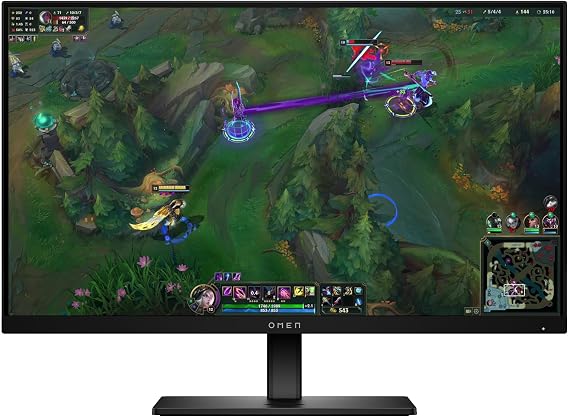 HP OMEN 24.5 inch FHD 360Hz Gaming Monitor, FHD Display (1920 x 1080), IPS Panel Technology, VESA DisplayHDR 400, 1ms GtG (with Overdrive), NVIDIA G-SYNC Compatible, Black, OMEN 25 (2025)